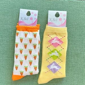 Adorable Colorful Easter Socks Set